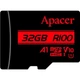 Карта памяти Apacer MicroSDHC 32Gb Class 10 UHS-I/U1 R100 (AP32GMCSH10UB-RA) [121248] - изображение 1