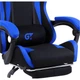 Геймерское кресло GT Racer X-2324 Fabric Black/Blue [122612] - изображение 3