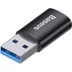 Переходник Baseus Ingenuity Series Mini OTG USB 3.1 to Type-C Black (ZJJQ000101) [126876] - изображение 1