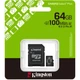 Карта памяти Kingston microSDXC Canvas Select Plus 64GB Class 10 UHS-I U1 V10 A1 + SD адаптер (SDCS3/64GB) [145140] - изображение 3