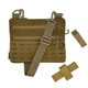 Тактическая сумка через плечо мужская Coyote с MOLLE и Velcro - городская EDC сумка - изображение 2