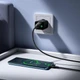 Сетевое зарядное устройство Hoco CS81A Excellent Black 18 Вт 1 x USB A с цифровым дисплеем с кабелем Type C (24381) - изображение 7