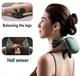 Масажер для шеи з ручками Shoulder and Neck Massager FZ-831 Зеленый (1011117-Green) - изображение 8