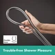 Душовий шланг hansgrohe Isiflex 160 cm, матовий чорний хром 28276340 - изображение 4