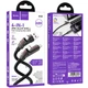 Дата кабель Hoco U143 Joy 4in1 USB to Lightning/Type-C to Type-C 240W (1.2m) Black - изображение 2