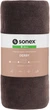 Плед Sonex флисовый Derby Двуспальный 160х200 коричневый (SO102543) - изображение 1