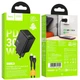 СЗУ Hoco N71 Nuevo PD30W+QC3.0 (1USB-A/1C) + кабель Type-C to Lightning Black - изображение 2