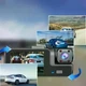 Автомобильный видеорегистратор S20 Pro с камерой заднего вида и поддержкой Wi-Fi, Full HD с углом обзора 170°, датчиком удара и ночным режимом - изображение 8