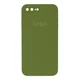Чохол Silicone Case Square Full Camera для iPhone 7 Plus/8 Plus 45.Army Green - зображення 1
