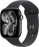 Смарт-годинник Apple Watch Series 11 GPS + Cellular 46mm Jet Black Aluminium Case with Black Sport Band - S/M (MFC24) - зображення 1