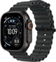 Smartwatch Apple Watch Ultra 3 GPS + Cellular 49mm Black Titanium Case with Black Ocean Band (MF0J4) - obraz 1