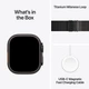 Smartwatch Apple Watch Ultra 3 GPS + Cellular 49mm Black Titanium Case with Black Titanium Milanese Loop - L (MF1T4) - obraz 7