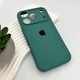 Чохол для смартфона Silicone Full Case AA Camera Protect for Apple iPhone 17 Pro Max 46,Pine Green (FullAAi17PM-46) - изображение 4
