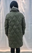 Женская демисезонная куртка Max Mara (Vivilona) 2602 Оливковый, M - изображение 3