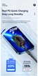 Зарядное устройство ESSAGER 20W GaN USB Type-C Быстрая зарядка QC3.0+PD3.0 для Apple iPhone, iPad, Samsung, Xiaomi Black (ES-CD31) - изображение 8