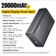 Power bank ESSAGER 20000mAh 65W быстрая зарядка PD3.0+CQ3.0 USB Type-C для смартфонов ноутбуков - изображение 12