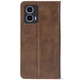 Чохол-книга Crazy Horse Clasic для Motorola G35 Brown (Strong) (70239) - зображення 3