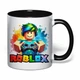 Чашка з друком "Roblox" (колір чорний) (36534) - зображення 2