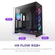 Корпус NZXT H9 Flow RGB+ Tempered Glass без БЖ Black (CM-H92FB-P1) - изображение 7