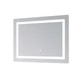 Зеркало Lidz Kubis (KU2) 800х600 с LED-подсветкой Touch, с антизапотеванием, с диммером, рег. яркости LD78LF904806048446 - изображение 5