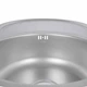 Кухонна мийка Brinex 7750 0,8 мм Micro Decor (BRIN7750MDEC08) - изображение 7