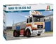 Збірна модель 1:24 вантажний автомобіль Man 19.321 2 Axle Tractor Italeri 3946 - зображення 2