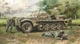 Збірна модель 1:35 напівгусеничного автомобіля Sd.Kfz.10 DEMAG D7 with paratroopers Italeri 6561 - изображение 1