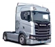 Збірна модель 1:24 вантажівка Scania S770 4x2 Normal Roof "Grey Cab" Italeri 3971 - зображення 1