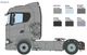 Збірна модель 1:24 вантажівка Scania S770 4x2 Normal Roof "Grey Cab" Italeri 3971 - зображення 5