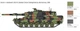 Збірна модель 1:35 танк Leopard 2 A4 - WAR THUNDER Italeri 35106 - изображение 3