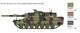 Збірна модель 1:35 танк Leopard 2 A4 - WAR THUNDER Italeri 35106 - изображение 4