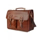 Сумка Ashwood Gareth Briefcase VT Chestnut (GARETH VT CHESTNUT) - изображение 3