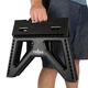 Стул складной Tribe Camp Chair Low пластиковий Black (T-EF-0001-black) - изображение 3