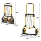 Тележка грузовая Stanley до 100кг, размер платформы 49х28см, вес 4,75кг (SXWT-FT582) - изображение 8