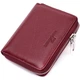 Гаманець ST Leather З натуральної шкіри Бордовий (22450) - зображення 1