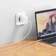 Дата кабель USB-C to USB-C 1.5m 5A 100W US300 white Ugreen (80370) - зображення 4