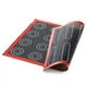 Кондитерський килимок Silikomart Air Mat Eclair & Choux для еклерів, профітролів 30х40 см (Air Mat Eclair & Choux) - зображення 2