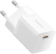 Ładowarka sieciowa Baseus GaN5 25W USB-C White (6932172658205) - obraz 1