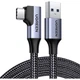 Дата кабель USB 3.0Type-C to Type-C 1.0m 60W US385 90-degree Black Ugreen (20299) - изображение 1