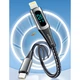 Дата кабель USB-C to Lightning 1.0m 20W Digital Display black Essager (EXCTL-YD01) - изображение 3