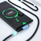 Дата кабель USB-C to USB-C 3.0m 100W 90° corner black Essager (EXCTT1-CGWTC01) - зображення 2