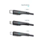 Дата кабель USB 2.0 AM to Lightning 1.0m 2.4A black Essager (EXCL-LS01) - зображення 7