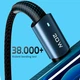 Дата кабель USB-C to Lightning 0.5m 20W black Essager (EXCTL-CGB01) - изображение 5
