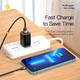 Дата кабель USB 2.0 AM to Lightning 2.0m 2.4A black Essager (EXCL-XCA01) - изображение 4