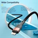 Дата кабель USB 2.0 AM to Lightning 2.0m 2.4A black Essager (EXCL-XCA01) - изображение 8
