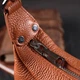 Сумка Vintage Женская полукруглого формата с одной ручкой из натуральной кожи Коричневая (22413) - изображение 5