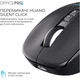 Мышка OfficePro M468B Wireless/Bluetooth Black (M468B) - изображение 4