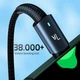 Дата кабель USB 2.0 AM to USB-C 2.0m 100W blue Essager (EXC7A-CGA03-P) - изображение 4