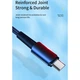 Дата кабель USB 2.0 AM to USB-C 2.0m 100W blue Essager (EXC7A-CGA03-P) - изображение 5