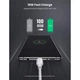 Дата кабель USB 2.0 AM to USB-C 0.25m 3A braided US288 white Ugreen (60129) - зображення 2